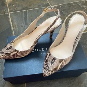 Cole Haan sling backs